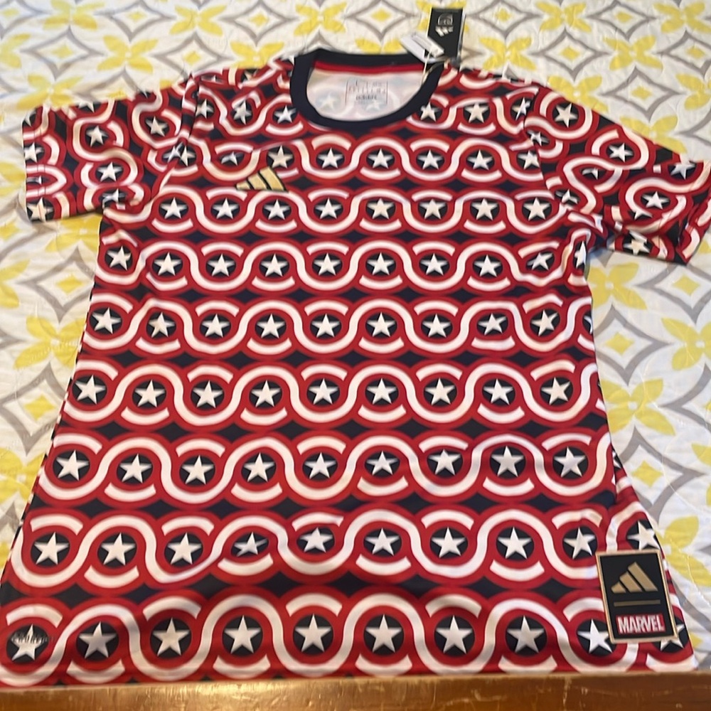 Addidas MLS Marvel jersey